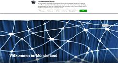 Desktop Screenshot of muensterland-wirtschaft.de