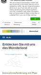 Mobile Screenshot of muensterland-wirtschaft.de